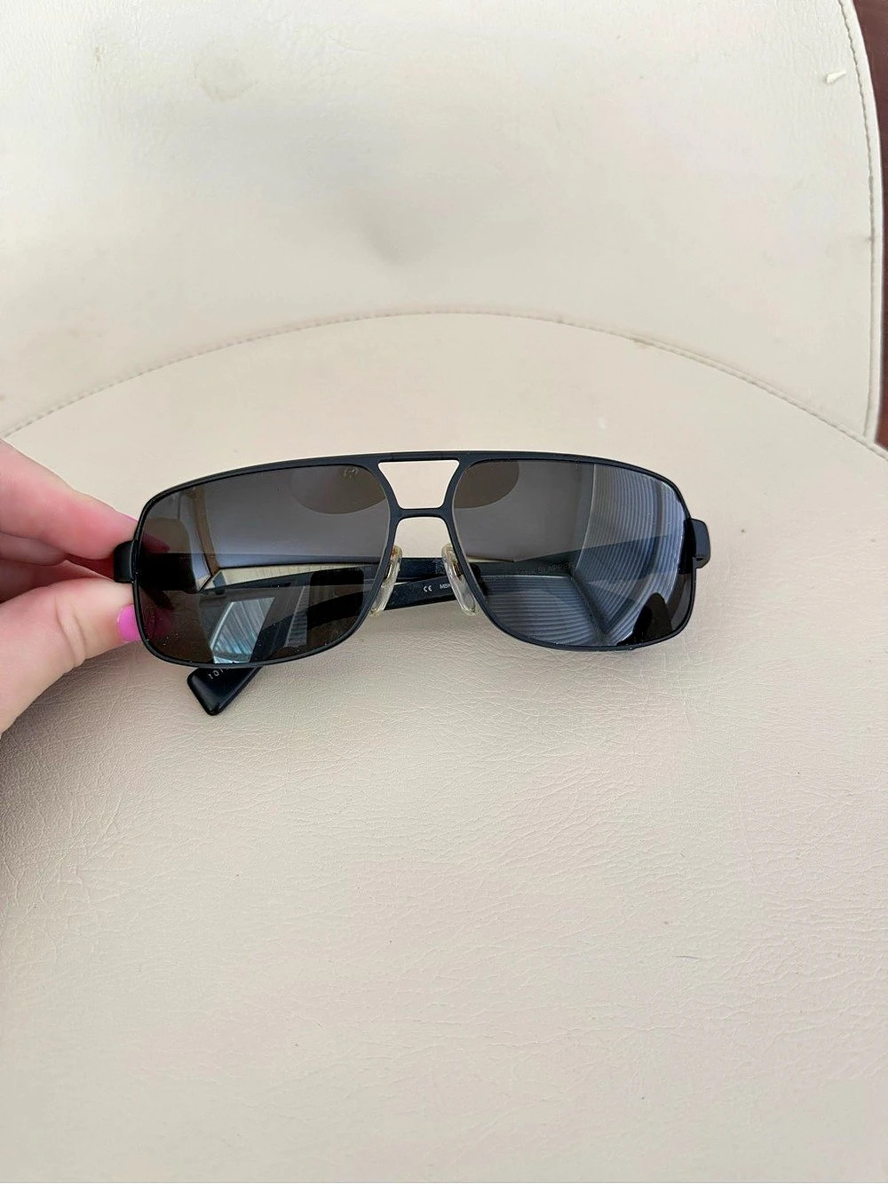 Chrome Heart Tank Slapper Black & Gray Sunglasses